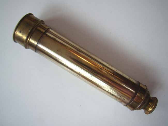 A French all-brass four-draw telescope circa 1891-1895